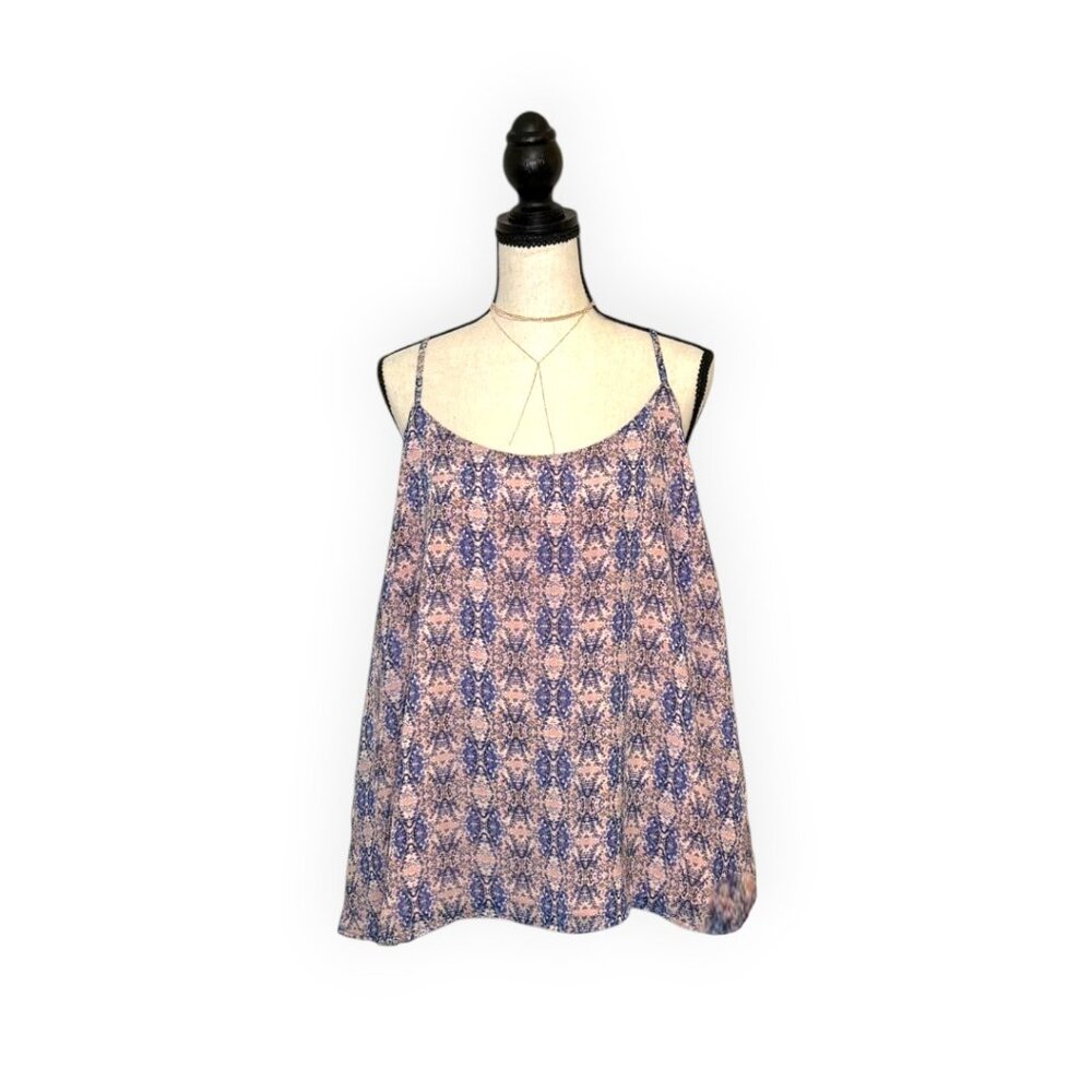 Forever 21 Lattice Back Lined Tank